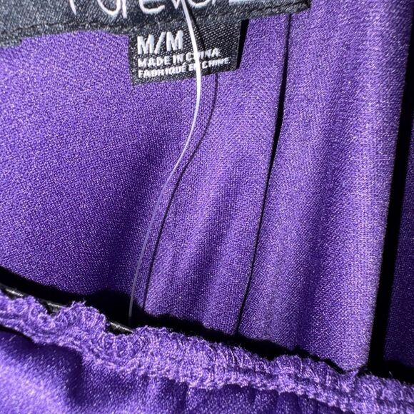 Forever 21 Women Purple spaghetti strap Maxi Dress Size Medium - Picture 6 of 7